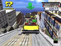 une photo d'Ã©cran de Crazy Taxi sur Sega Dreamcast